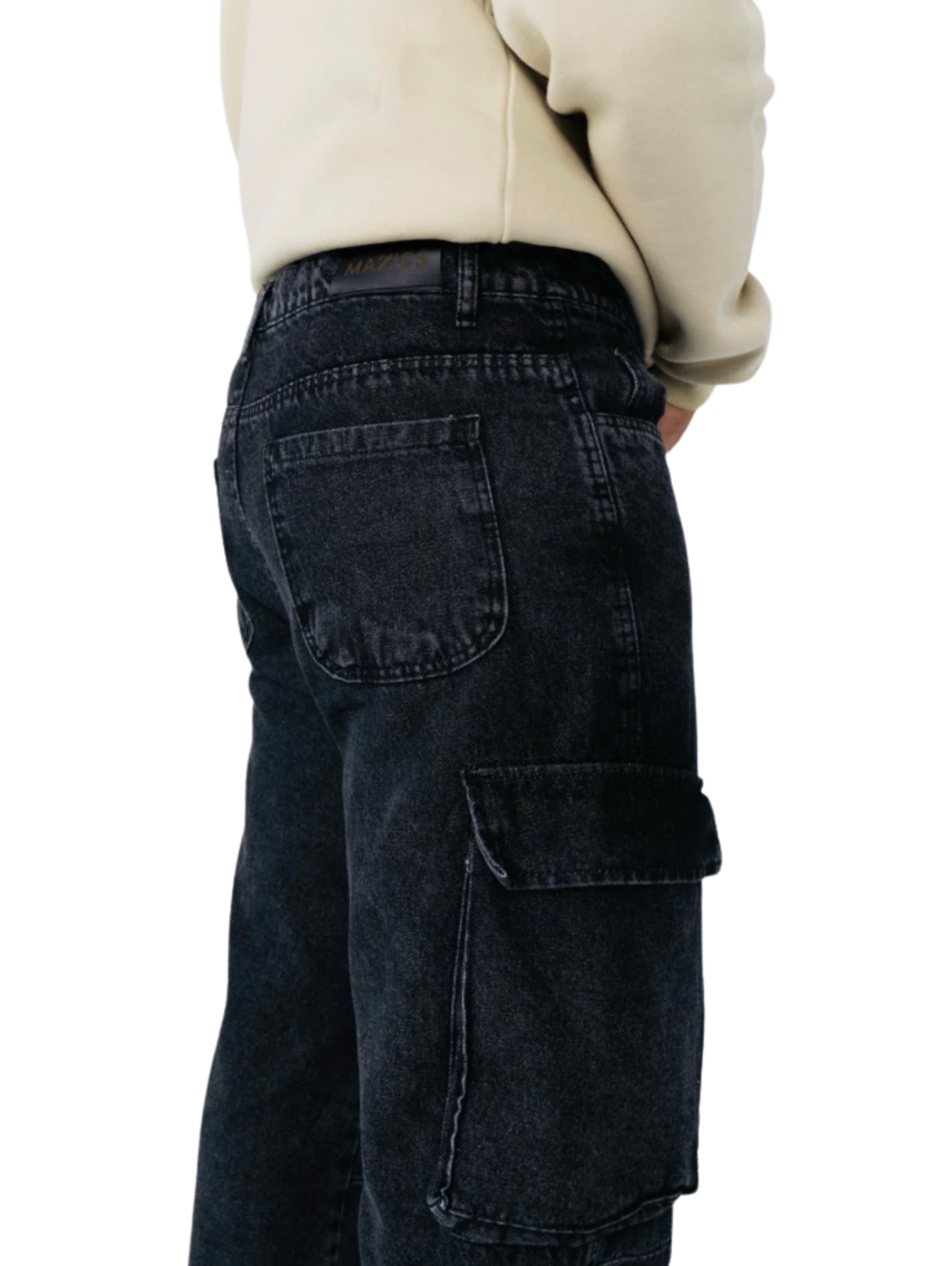 Mazics BLACK "BAGGY DENIM".