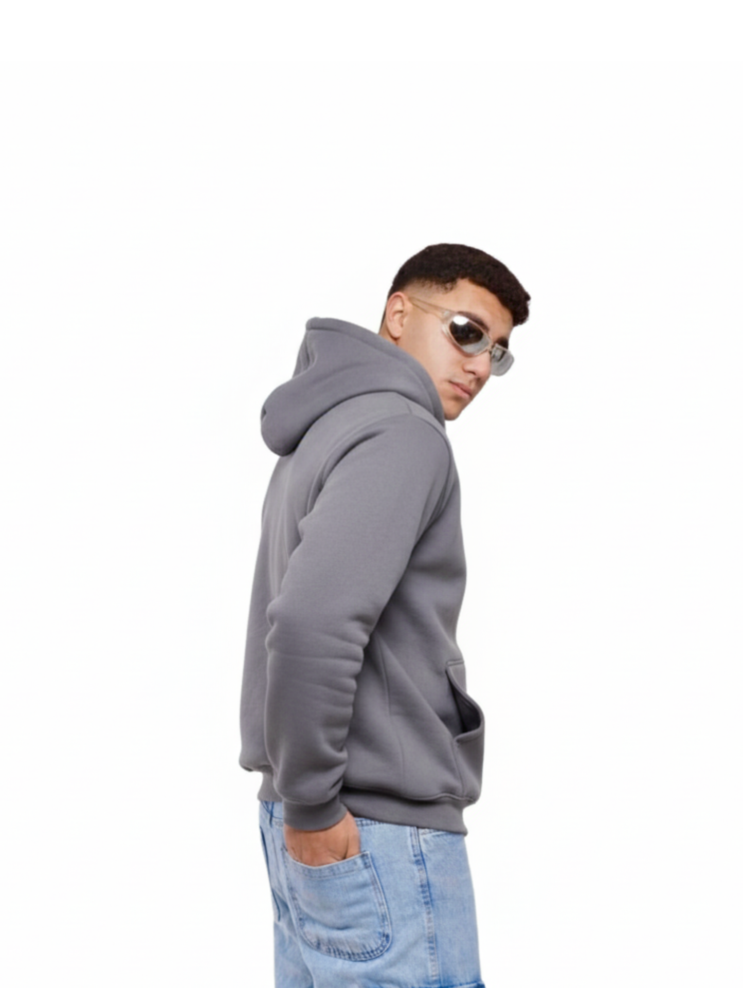 Mazics "GREY" HOODIE.