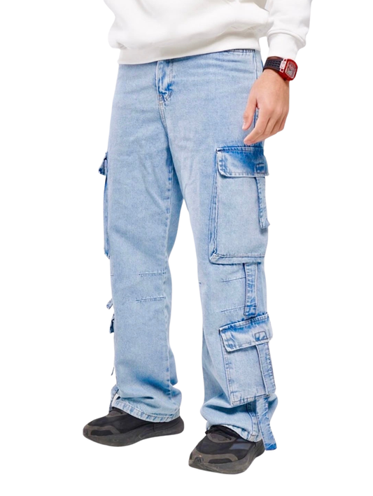 Mazics BLUE "BAGGY DENIM".