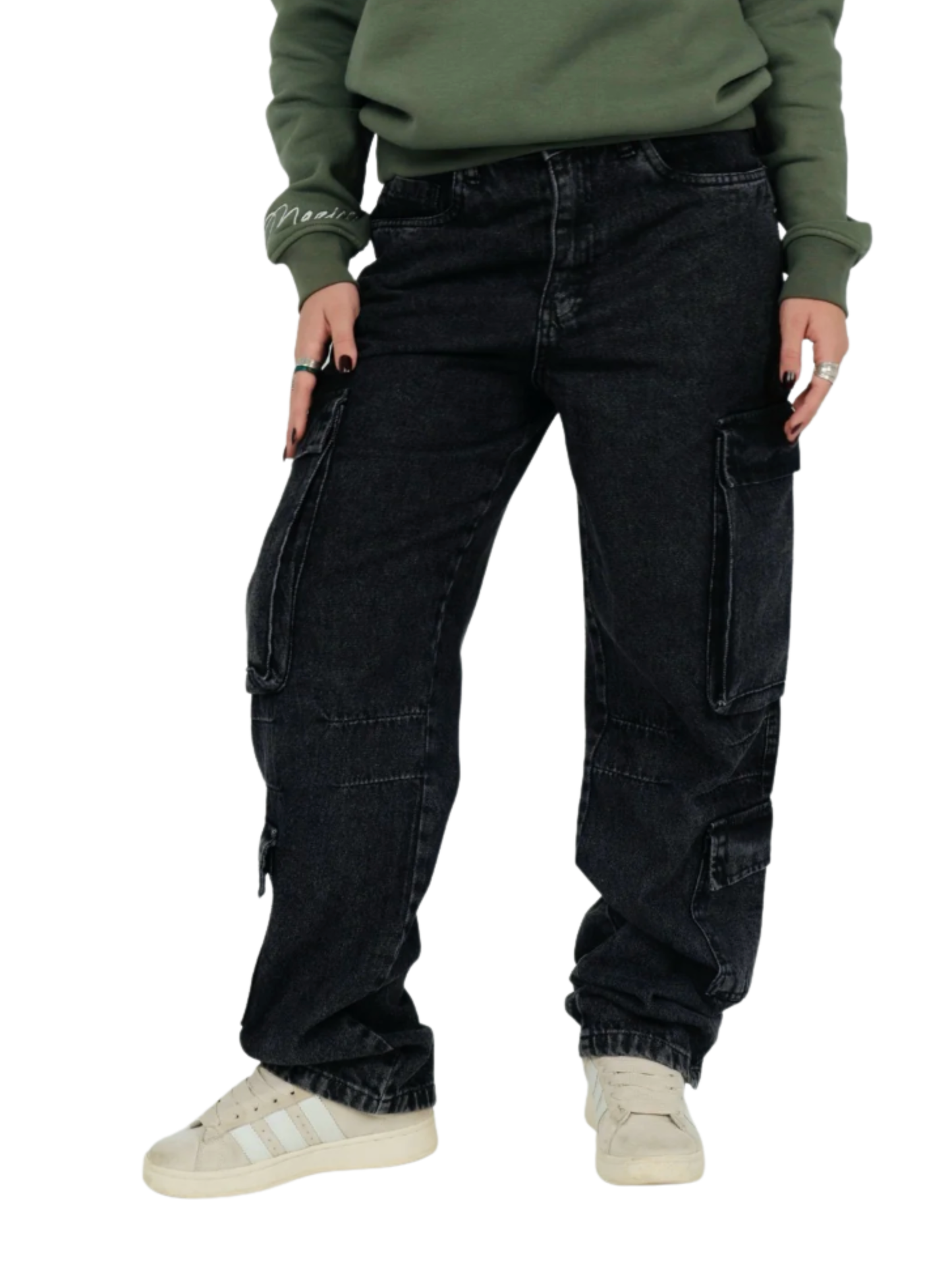Mazics BLACK "BAGGY DENIM".