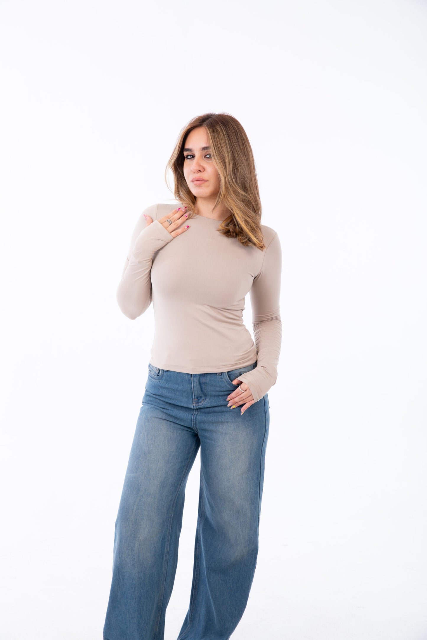 Double Layered Basic Top