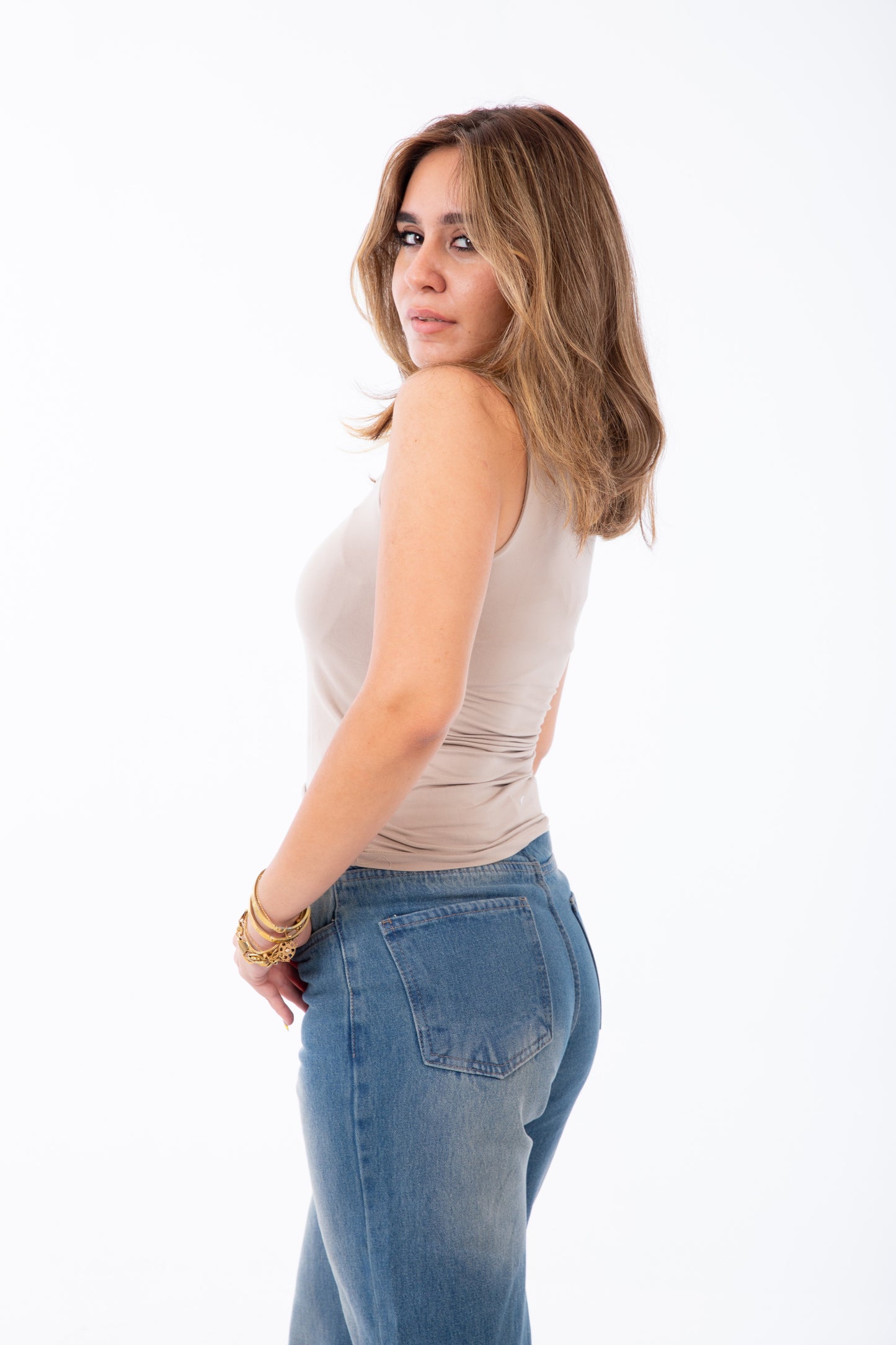 Double Layered Basic Top