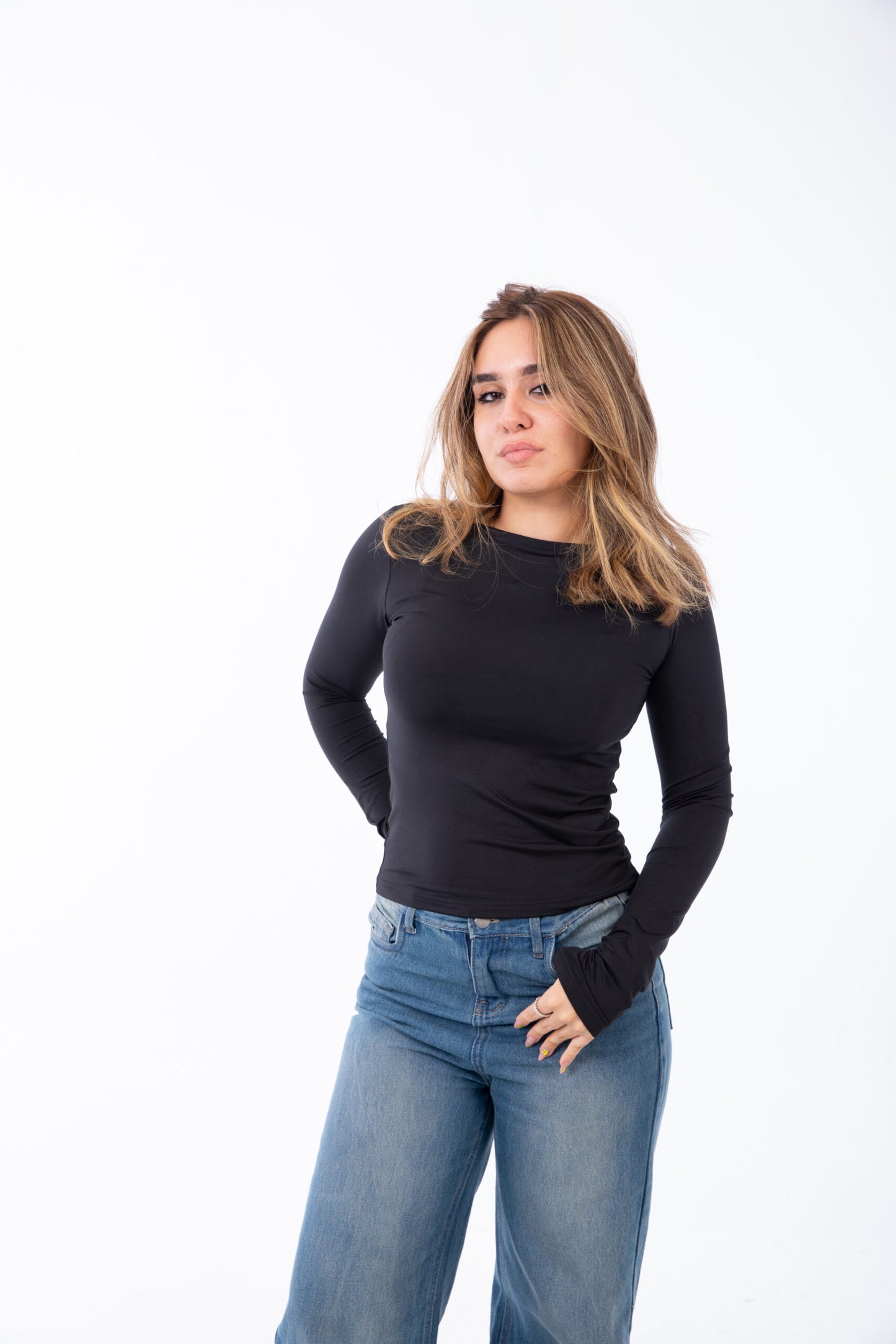 Double Layered Basic Top