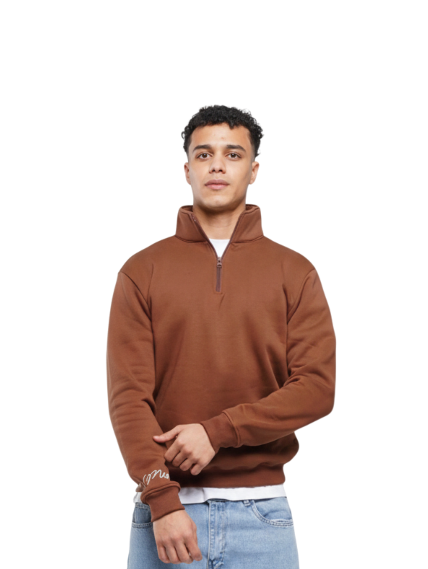 Mazics "BROWN" Quarter-Zippers.